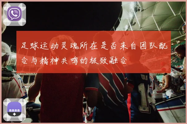 足球运动灵魂所在是否来自团队配合与精神共鸣的极致融合